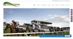 Desktop Screenshot of bellewstownraces.ie